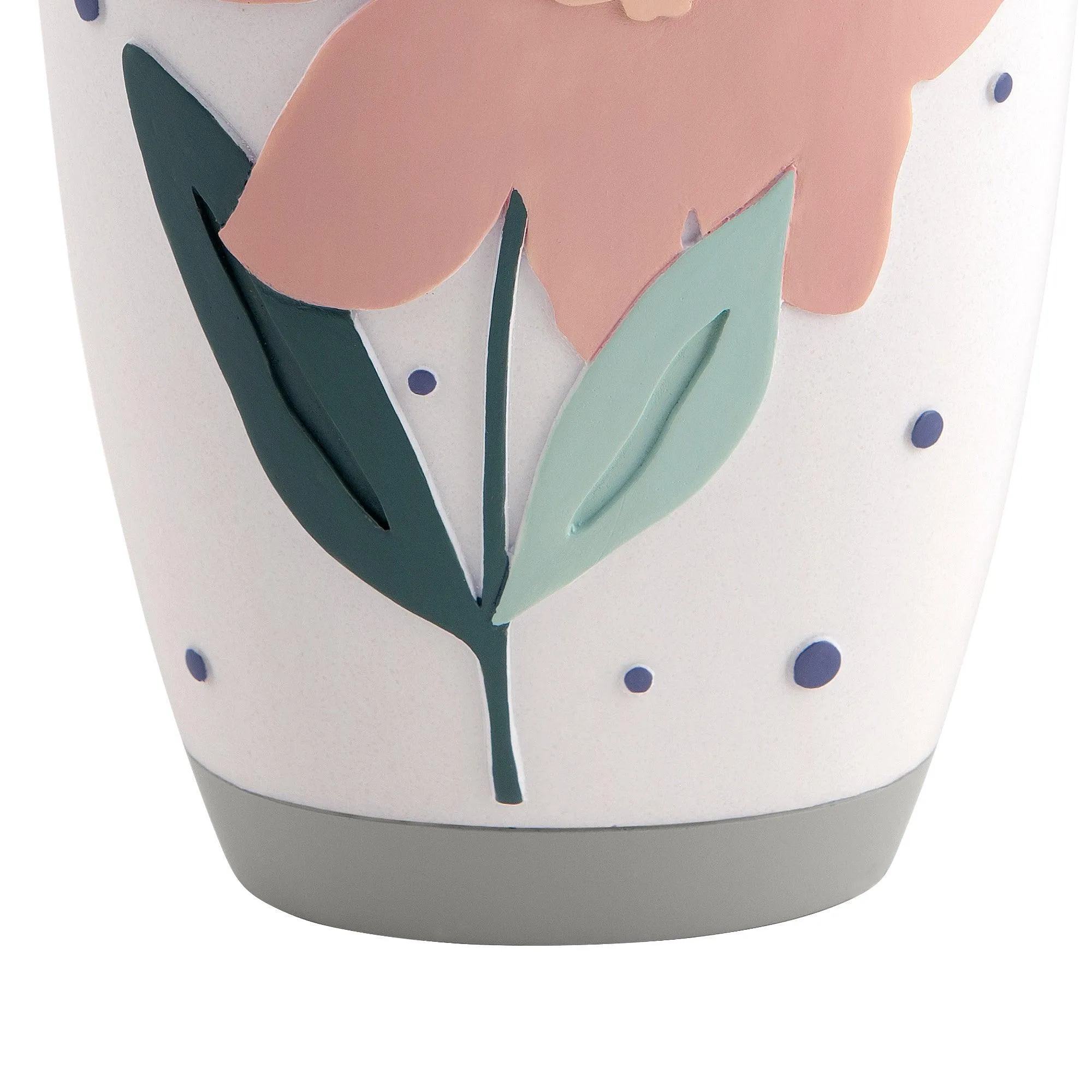 Summer Flower 4-Piece Bathroom Accessory Set